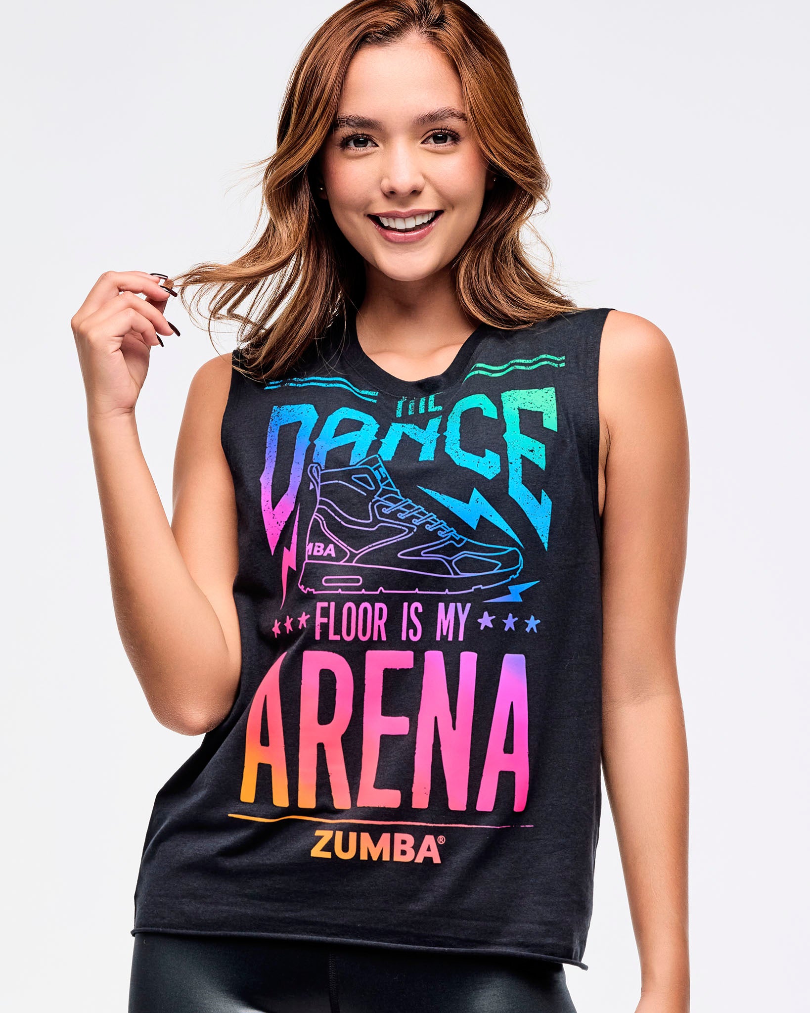 Zumba Libre Crew Neck Muscle Tank – Zumba Wear | STRONG iD