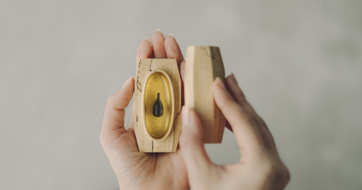 0114_森 豪男 うてな厨子 樽型｜厨子屋銀座