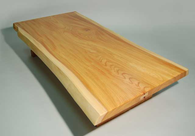 一枚板の座卓 欅の座卓