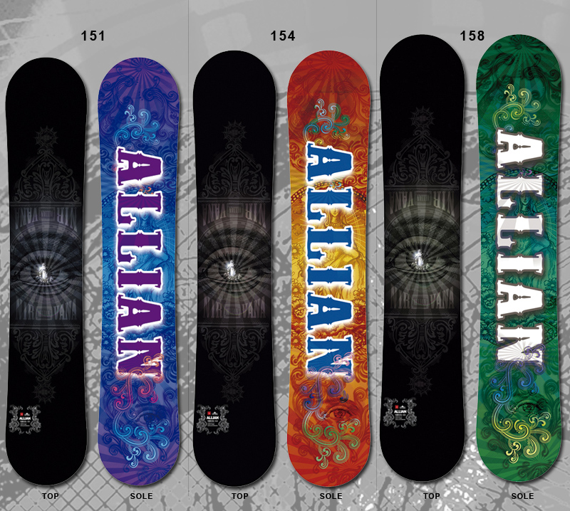 NIRVANA - ALLIAN SNOWBOARDS 12/13 MODEL