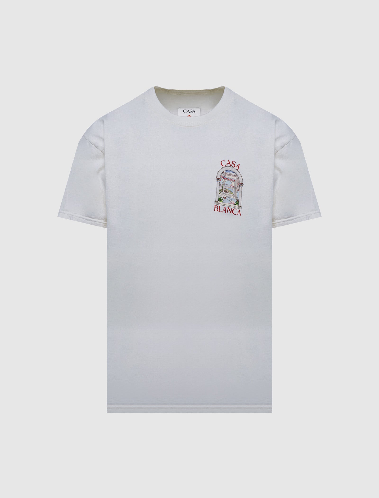 CASABLANCA LE PASSAGE PRINTED TEE