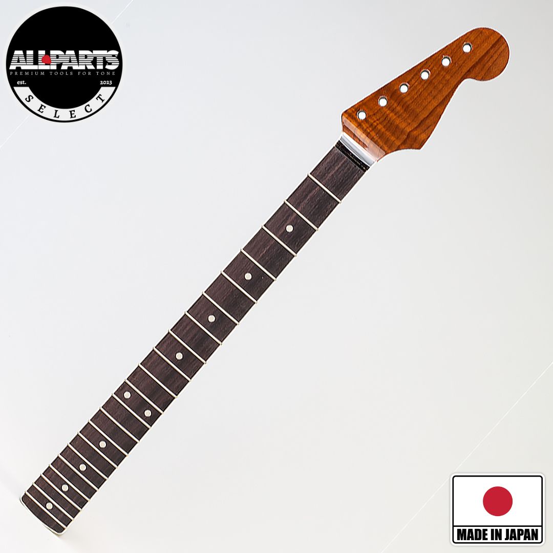Allparts Select Deluxe Bound Neck for Strat® - Nitro