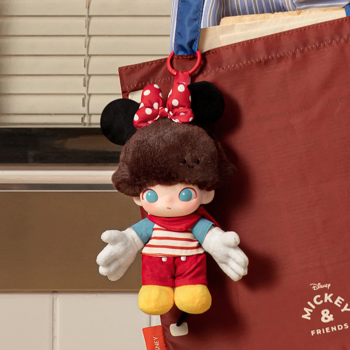 POP MART DIMOO WORLD × DISNEY Series – Vinyl Plush Keychain Blind Box