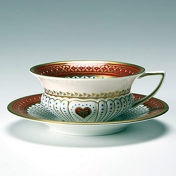 ウェッジウッド（Wedgwood）クィーンオブハート カップ＆ソーサー 芦屋