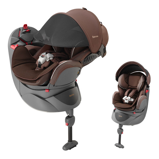 美品 Aprica フラディアラクート チャイルドシート　シェード付 アップリカ（Aprica） チャイルドシート フラディアプラス ISOFIX
