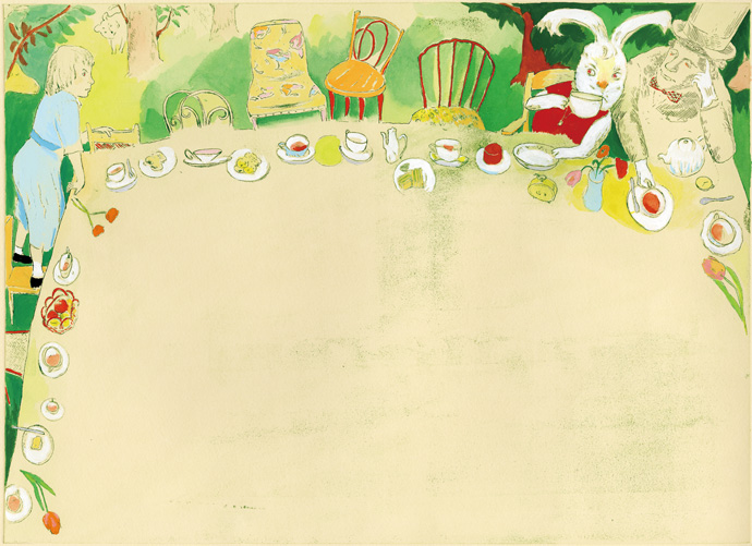 山本容子 版画 森のアリス 山本容子 版画 森のアリス 山本容子 版画 森
