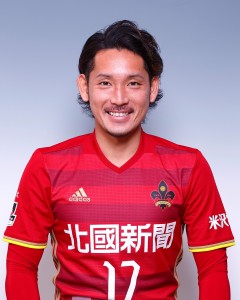 富田康仁選手 ツエーゲン金沢（J2）より完全移籍加入のお知らせ