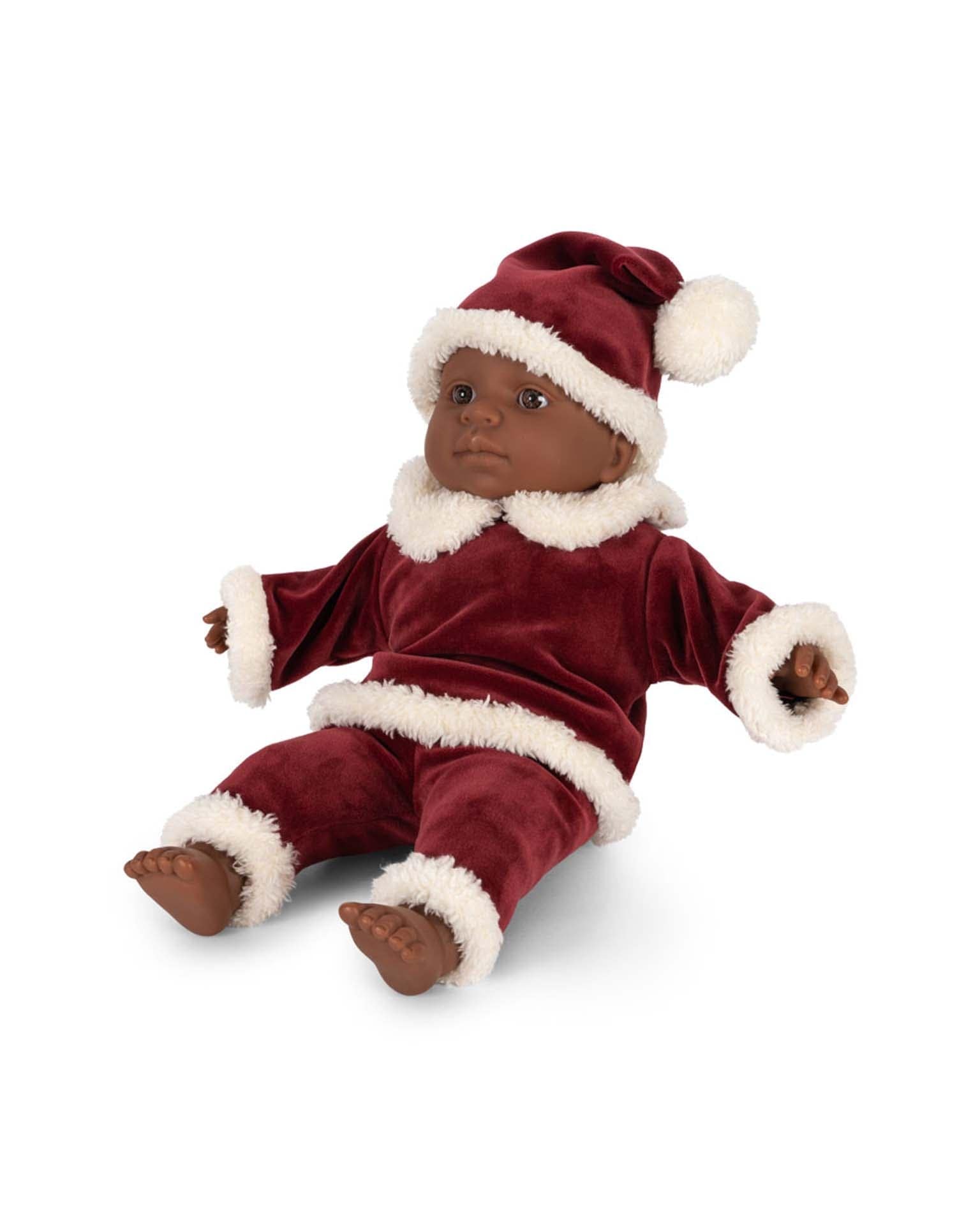 konges sløjd doll christmas set in jolly red at Little