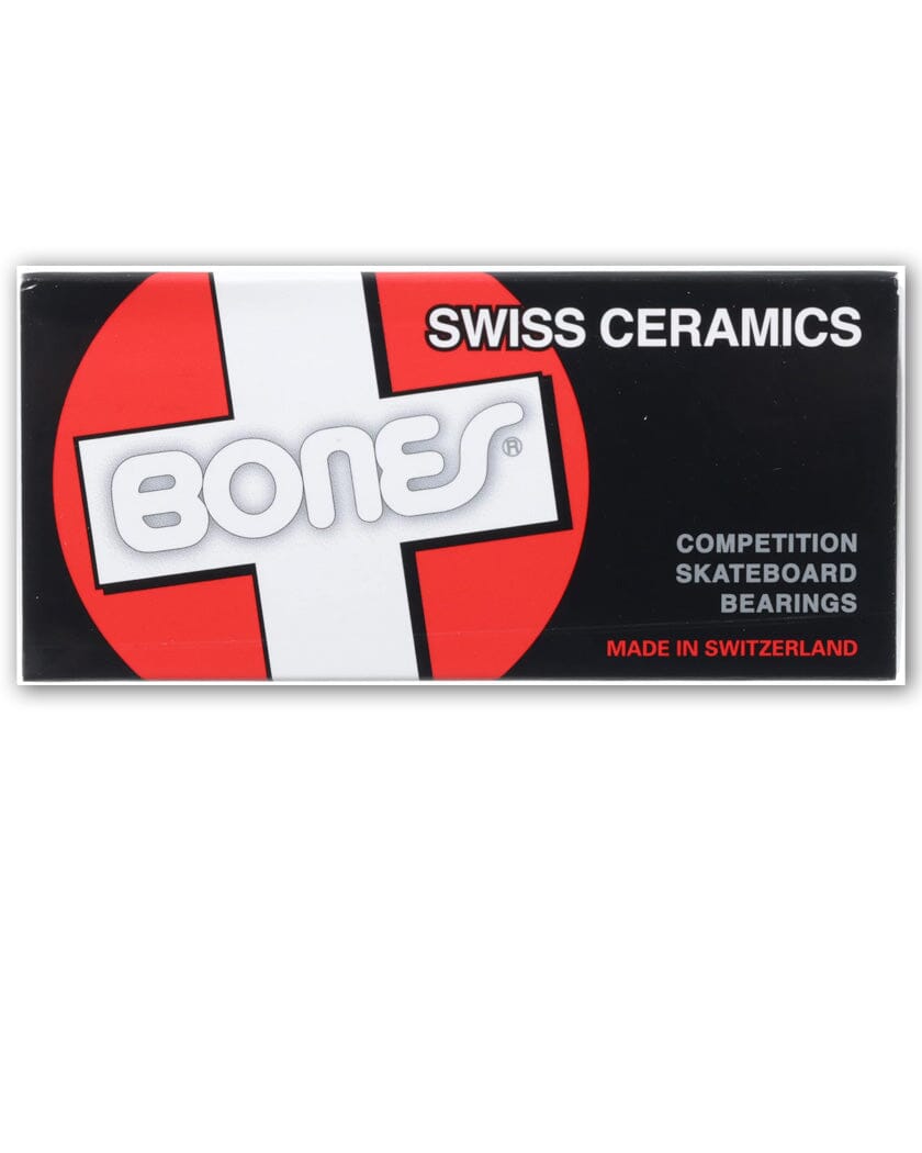 Bones Swiss Ceramic Skateboard Bearings 8-pack – Braille Skateboarding