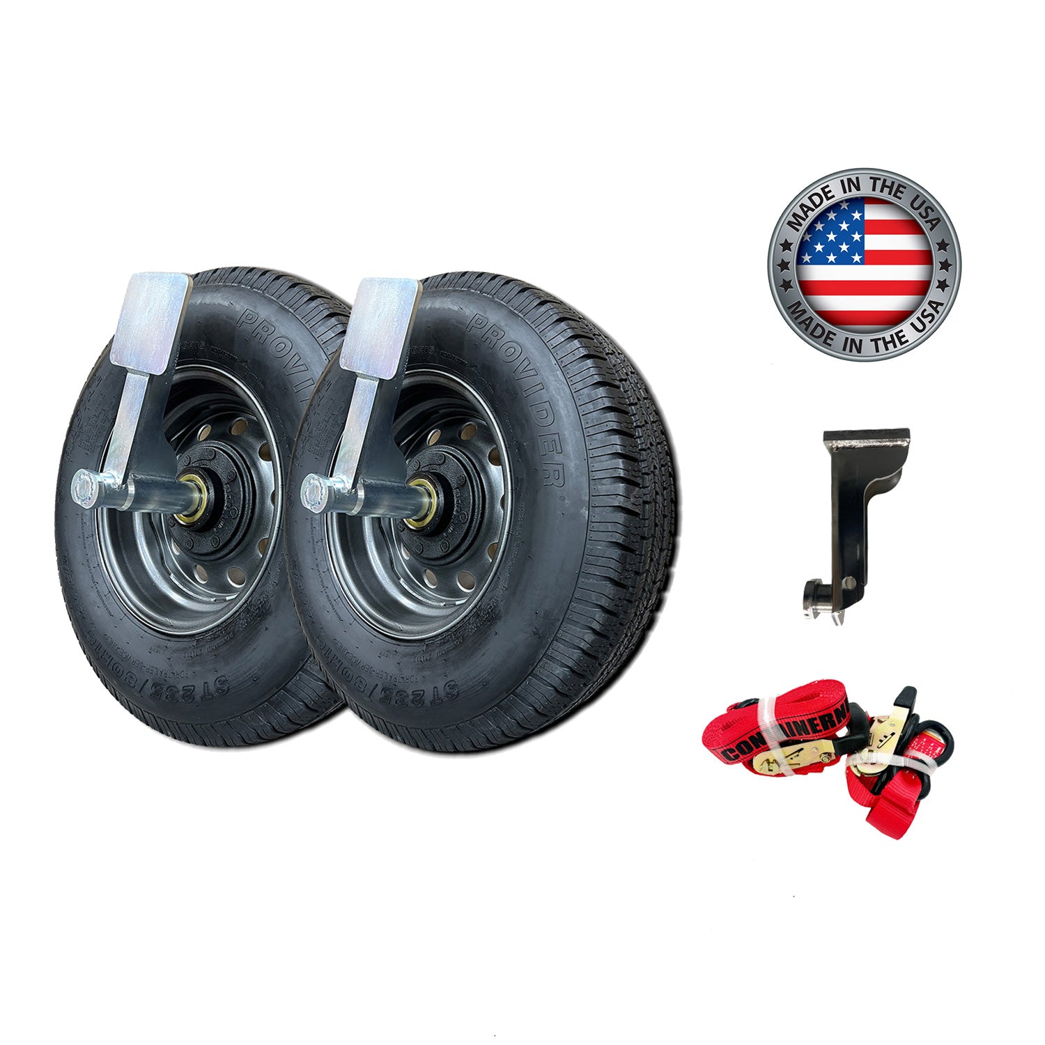 Shipping Container Wheels Kit – 6-Lug EZY Wheels Bundle