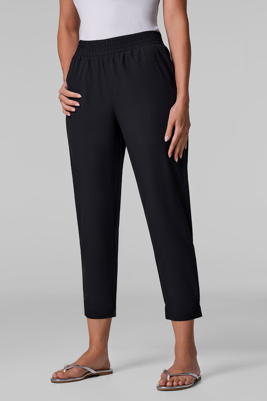 Women's Perissa Aire Tapered Pants | Black UPF 50+