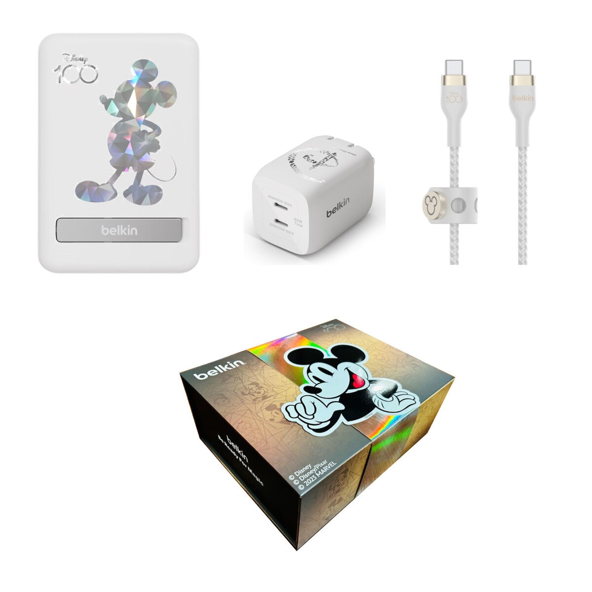Belkin Disney モバイルアクセサリー ギフトボックス (ディズニー創立
