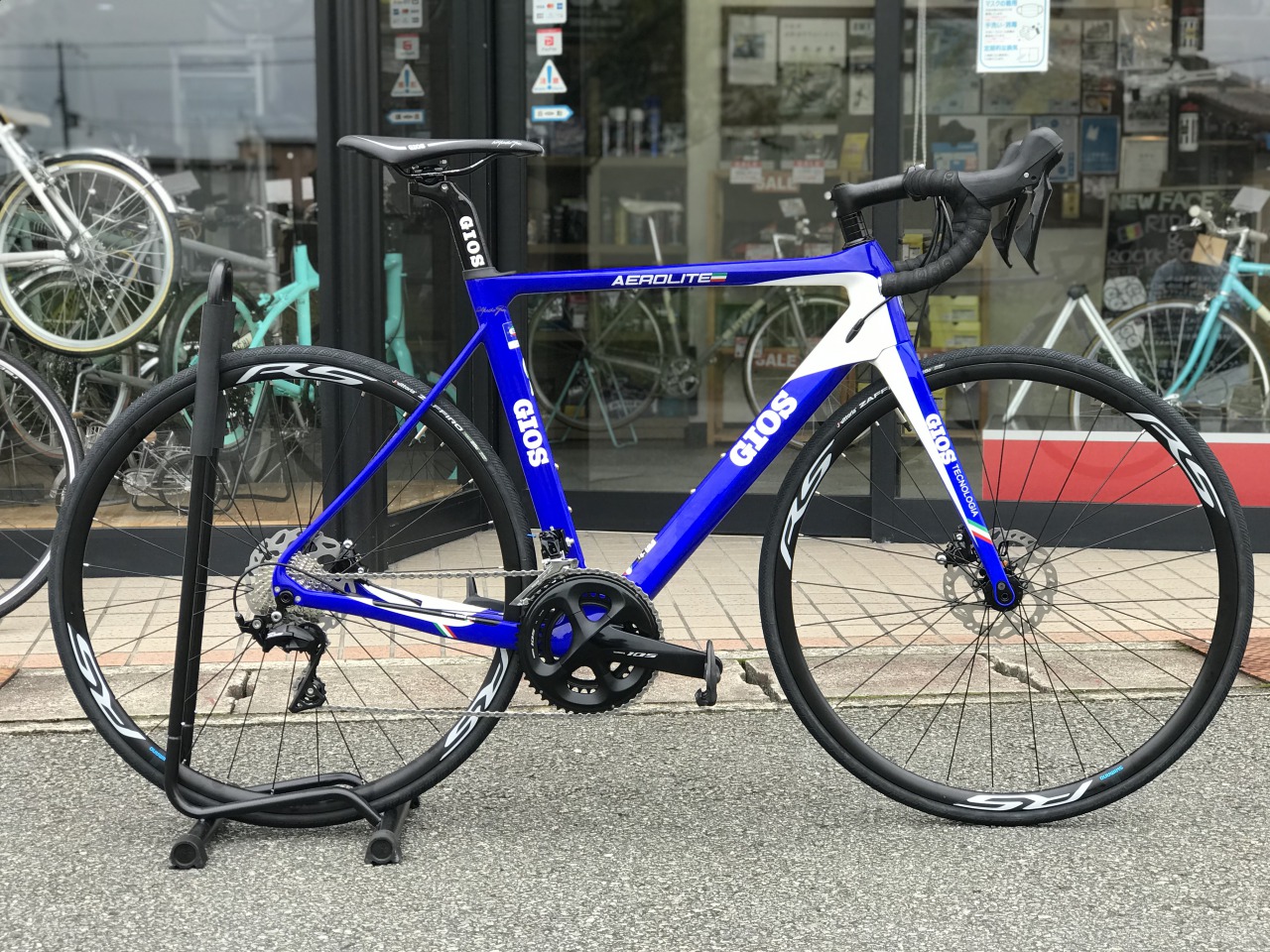 GIOS AERO LITE DISC納車しました！From Tさま | Climb cycle sports