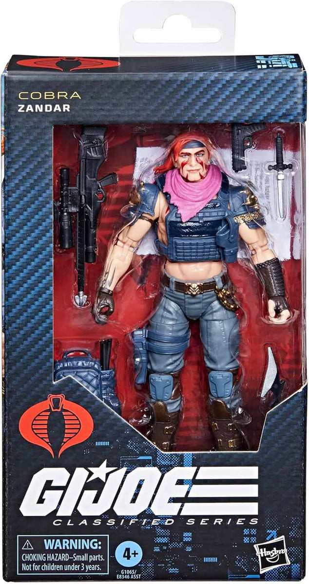 G.I. Joe Classified 6 Inch Action Figure Wave 20 - Dreadnok Zandar