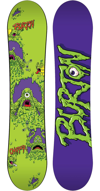 Burton Mini Shred Chopper Snowboard, 2012 - CrazySnowBoarder Review