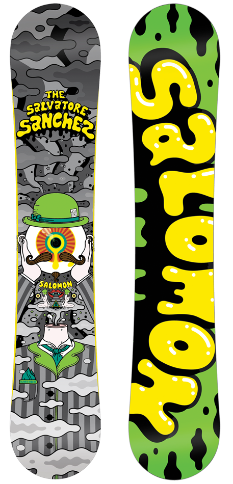 Salomon Salvatore Sanchez Snowboard, 2012 - CrazySnowBoarder Review