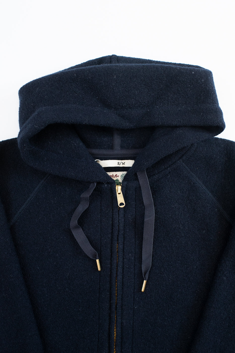 Bighorn Power Wool Zip Hoodie - Dark Navy | Dant