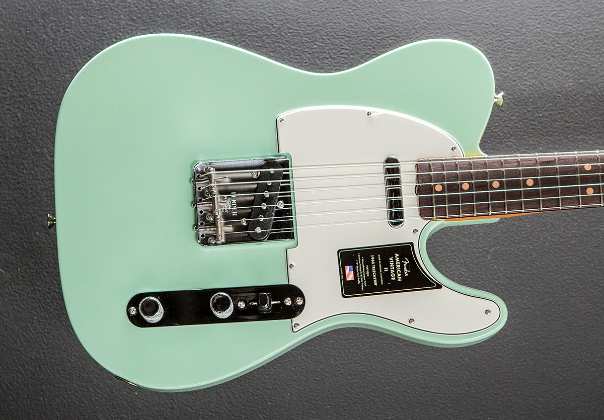 American Vintage II 1963 Telecaster - Surf Green – Dave's Guitar Shop