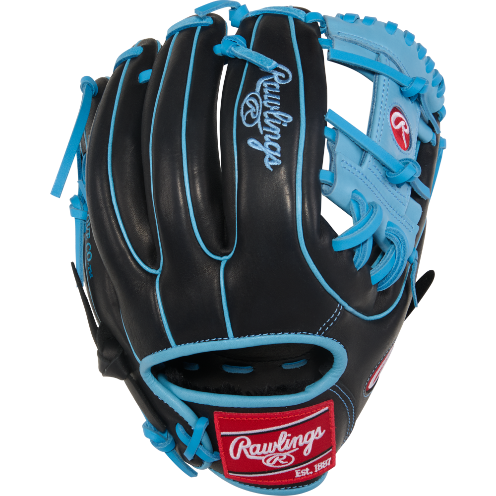 Rawlings R9 軟式グローブ ネイビー/ターコイズ Rawlings R9 11.5