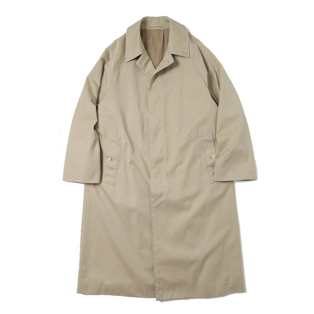 COMOLI) コットンギャバ バルカラーコート (A03-04002) | COMOLI