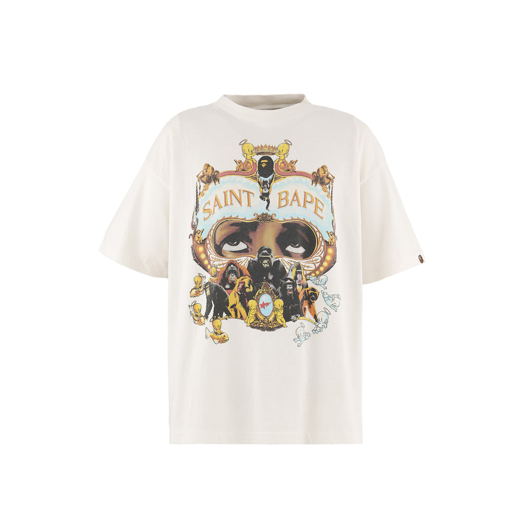 ミュージシャン SAINT Mxxxxxx bape Guns Tee L size ミュージシャン