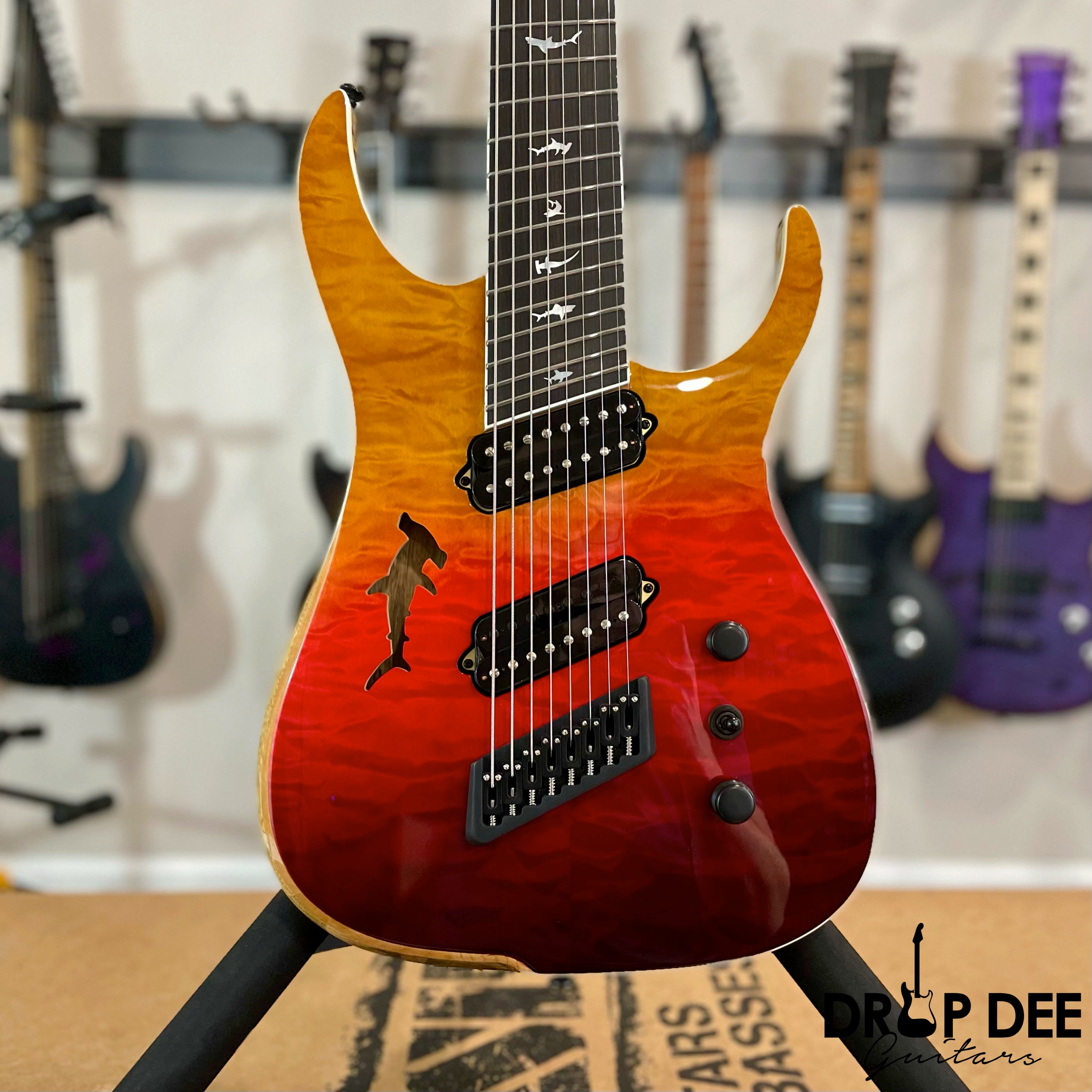 Ormsby Hype GTR Limited Edition Shark 8-String Electric Guitar w