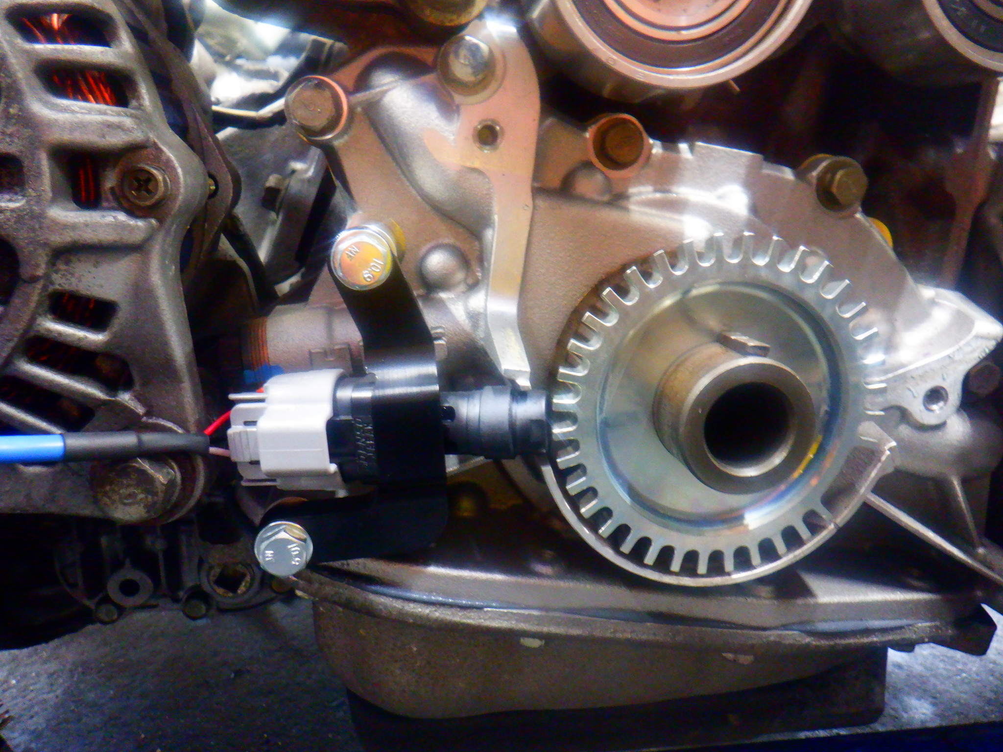 RB26 HKS クランク角センサーコンバージョンキット 取付 & BCNR33