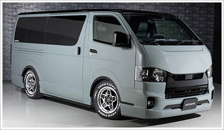 HIACE EXTERIOR | essex｜エセックス ハイエースカスタマイズパーツ