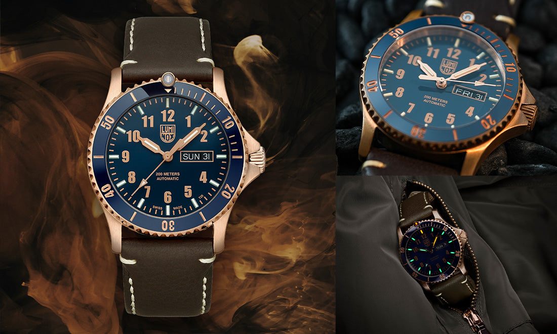 Luminox] 大人ルミノックスの新たな選択肢 ブロンズケース採用の限定