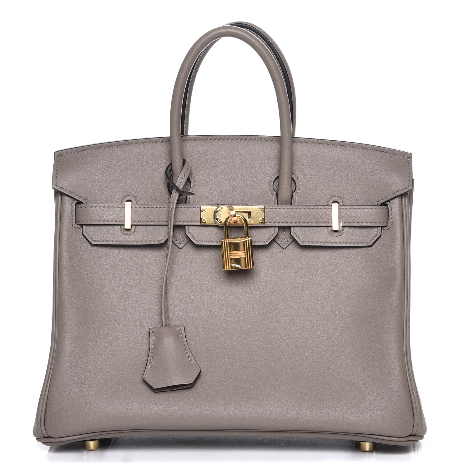 Hermes Swift Birkin 25 Gris Asphalte 225557 – FASHIONPHILE