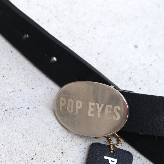 POPEYES ポップアイズ LONG LEATHER BELT Black 商品詳細 愛知県豊橋市