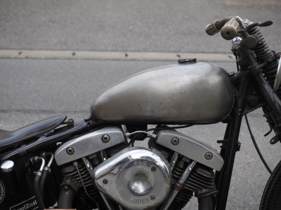 デッドストック ピーナツタンク エッグタンク チョッパータンク！