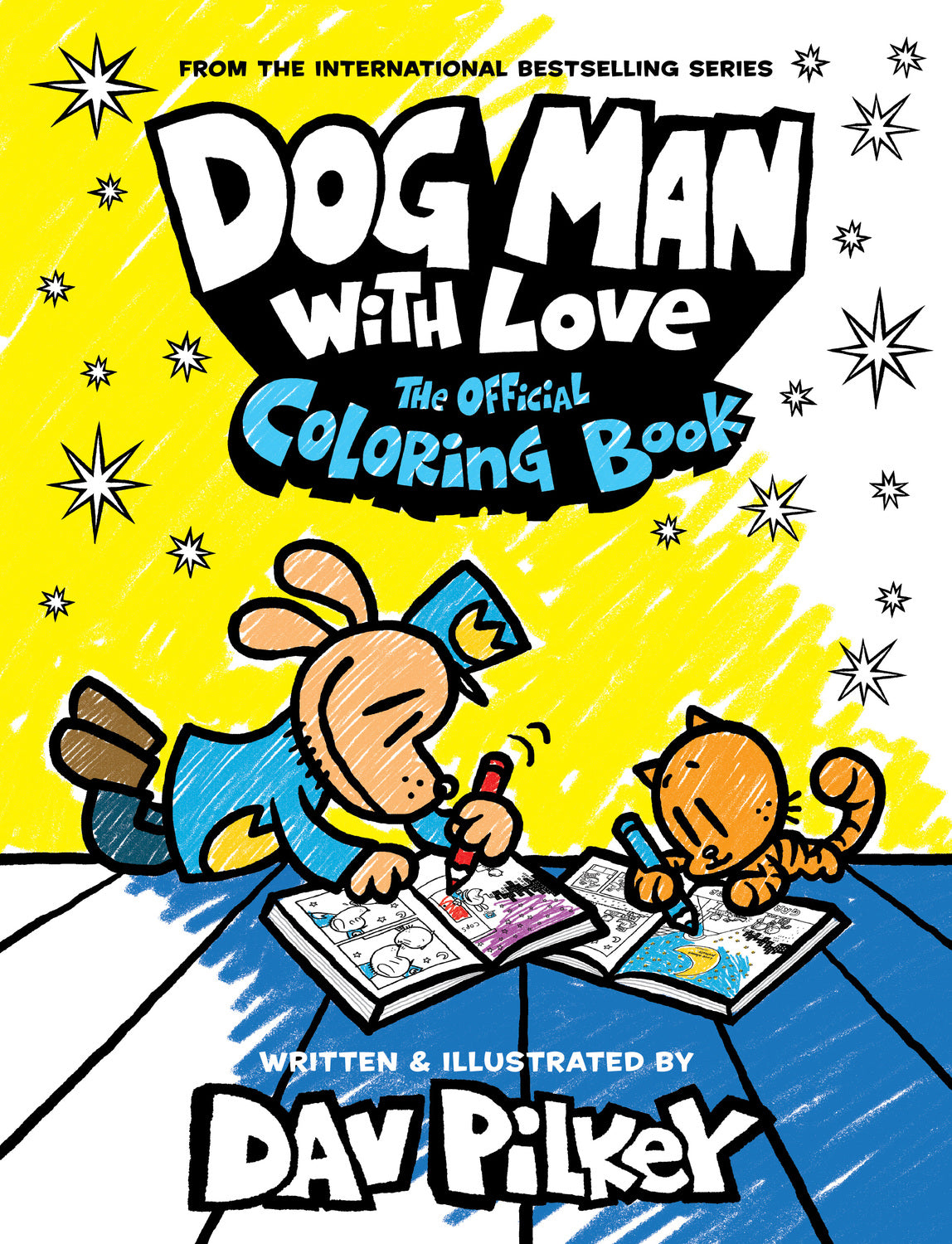 Dog Man with Love: The Official Coloring Book – Franklin's Toys