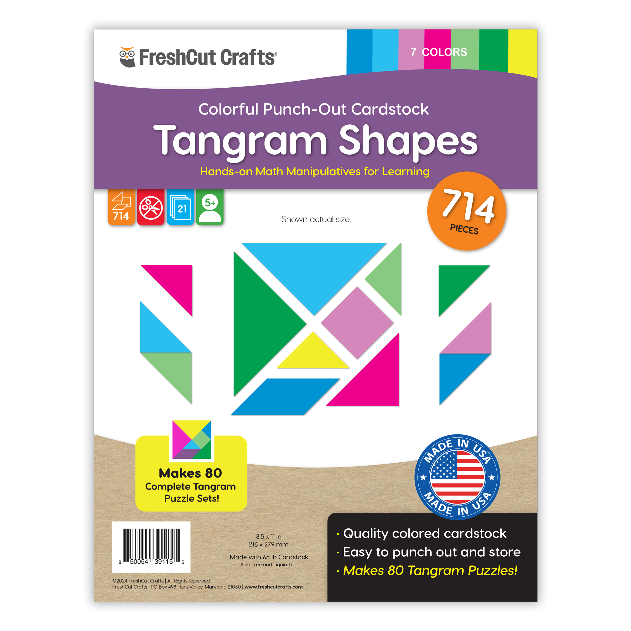 Tangram Shapes – FreshCut Crafts