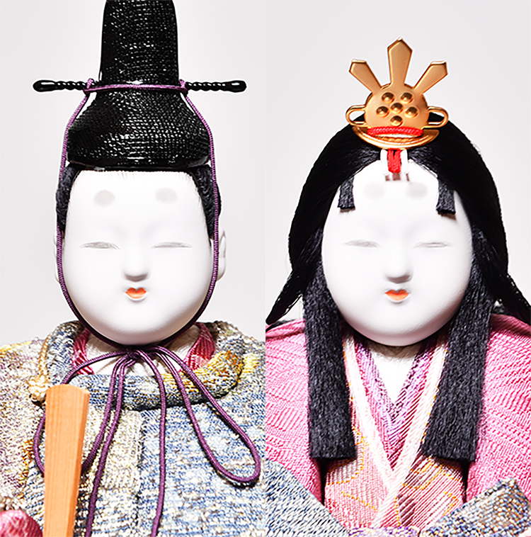 木目込人形：慶雲雛：伝統工芸士柿沼東光作｜人形の伏見屋