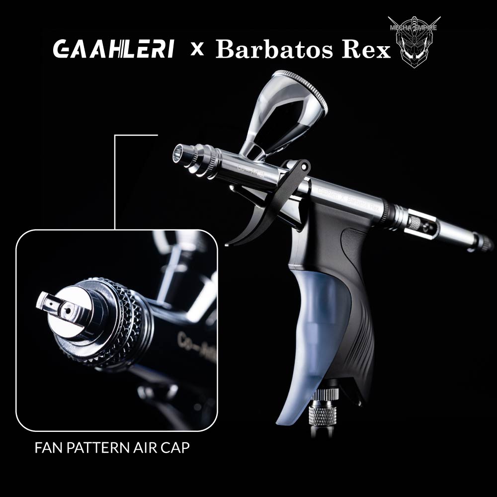 GHAC-Swallowtail & Rex Airbrush + Fan Cap – Gaahleri