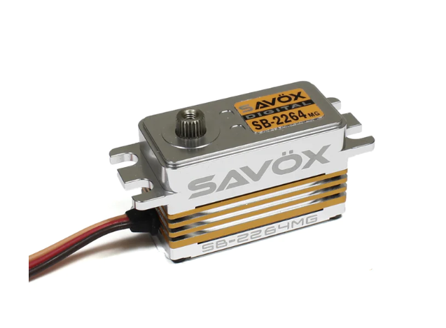 Savox SB2264MG - Low Profile High Voltage Brushless Servo .085