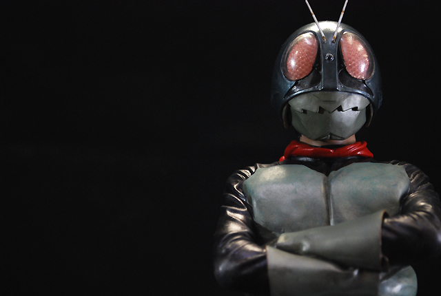 ビリケン商会】 仮面ライダー旧1号 小河内ダム特写仕様 完成品