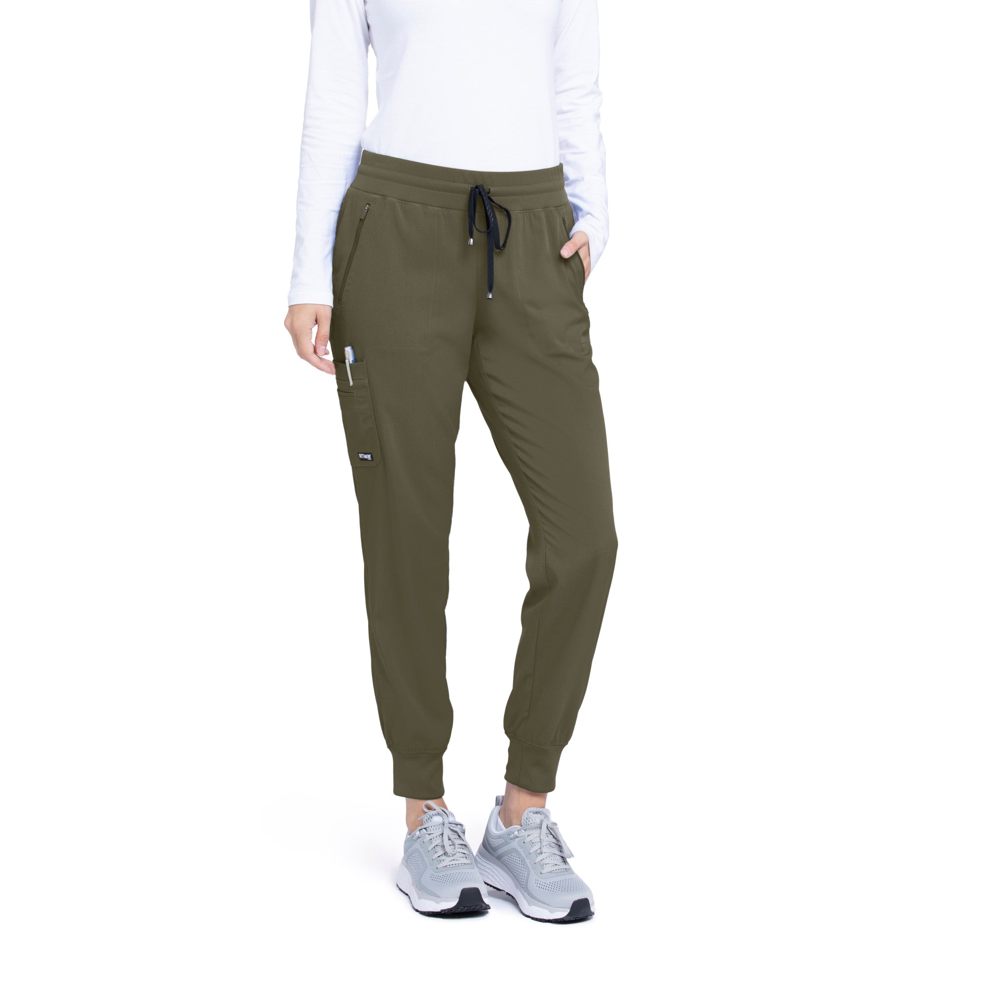 Eden Jogger - Olive | Grey's Anatomy Scrubs