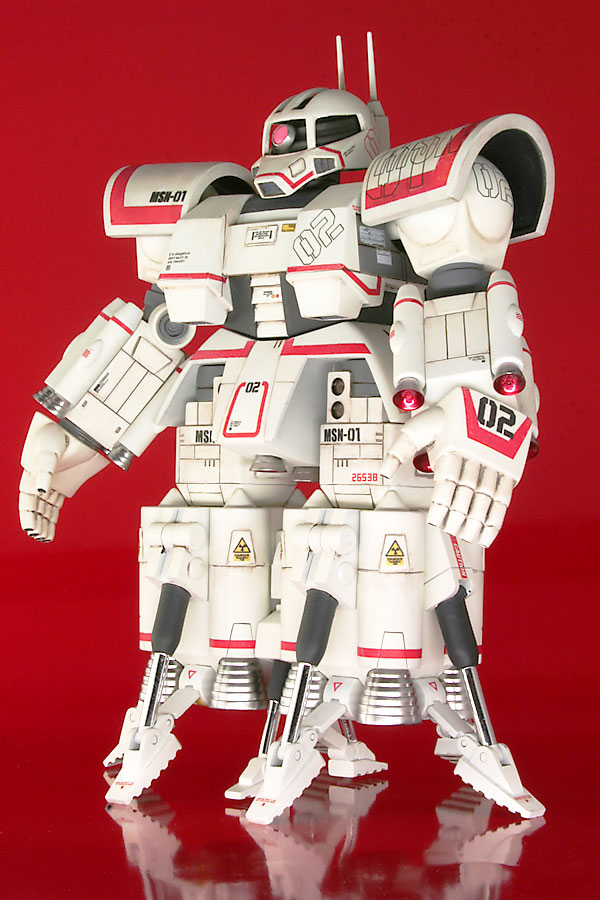MSV No.27 1/144 MSN-01 Psychommu System Zaku: Assembled/Painted