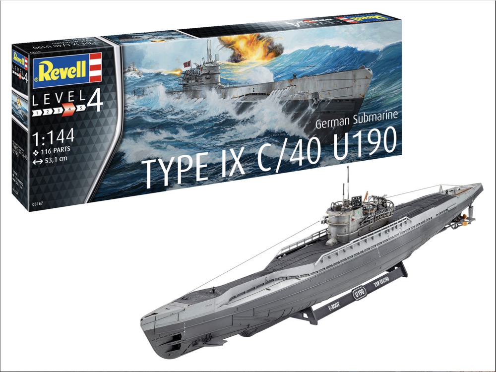 ドイツ潜水艦 Type IX C/40 | 株式会社 ハセガワ