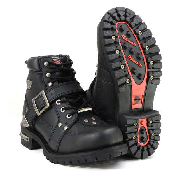 Milwaukee Motorcycle Clothing Company MB433 Men's Black Road