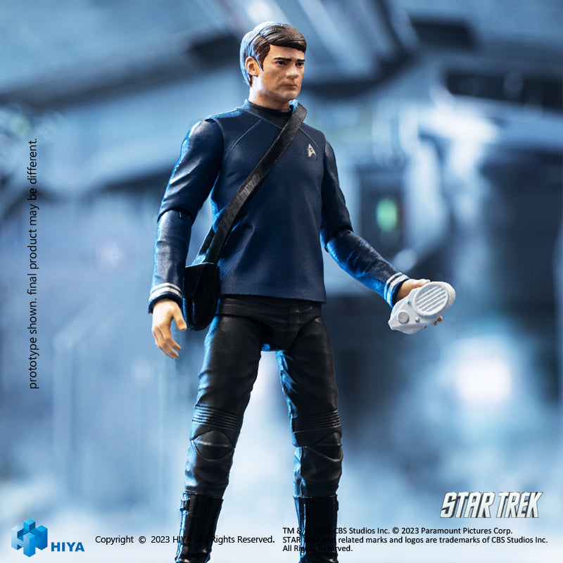 HIYA Exquisite Mini Series 1/18 Scale 4 Inch STAR TREK 2009 McCoy Acti