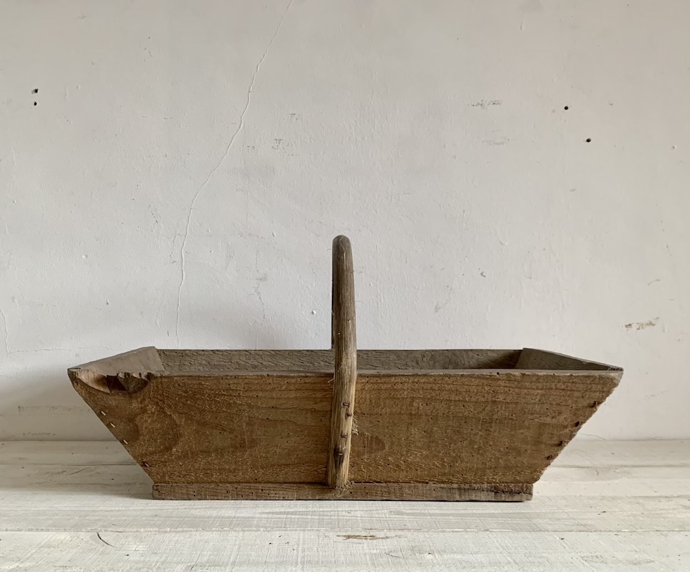 フランスアンティークパニエバスケットブロカント天然生活蚤の市