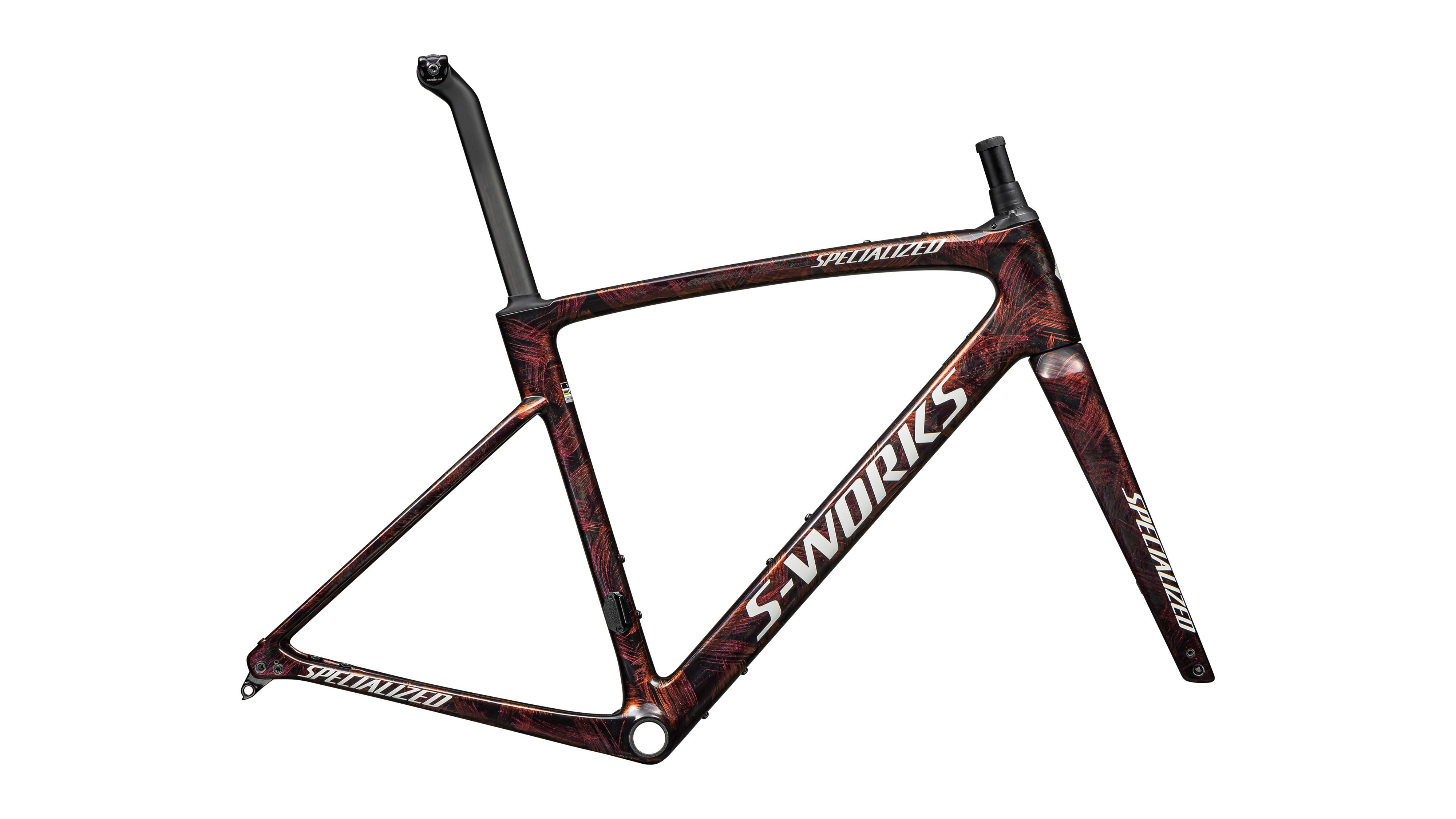 世界に一つ！！ S-WORKS リペイント ロードバイクフレーム 世界に一つ