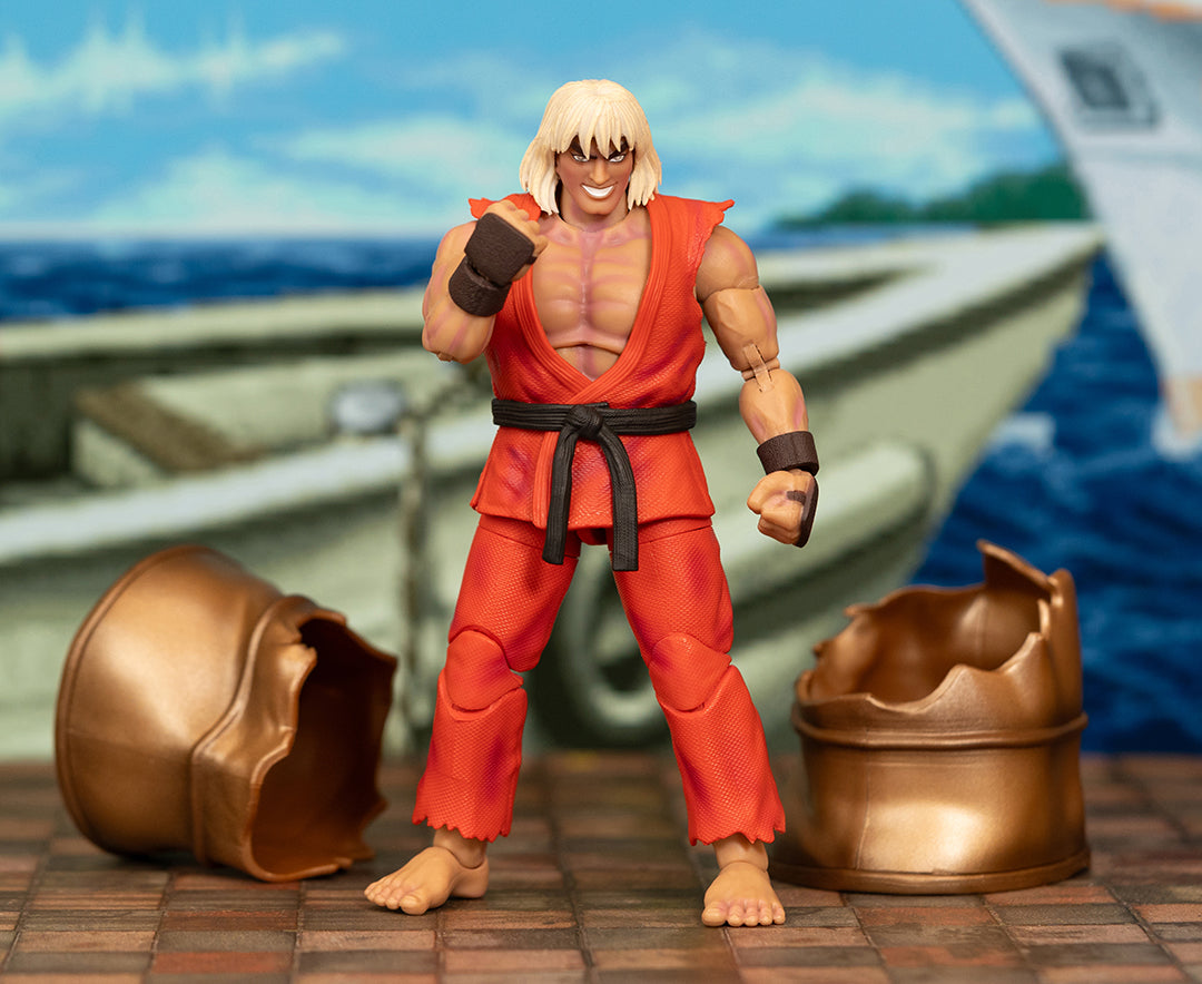 Buy Ultra Street Fighter II Violent Ken 1/12 Scale Action Figure