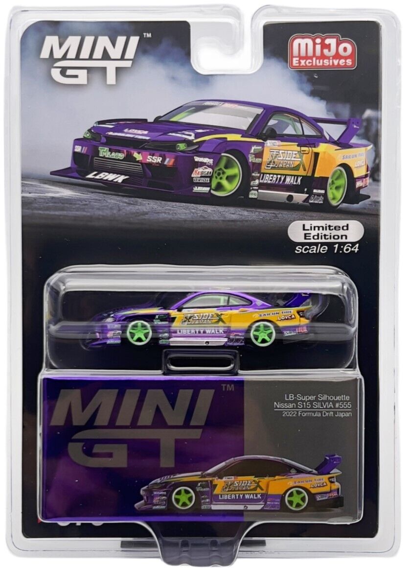 MINI GT #576 LB-Super Silhouette Nissan S15 SILVIA 2022 Formula