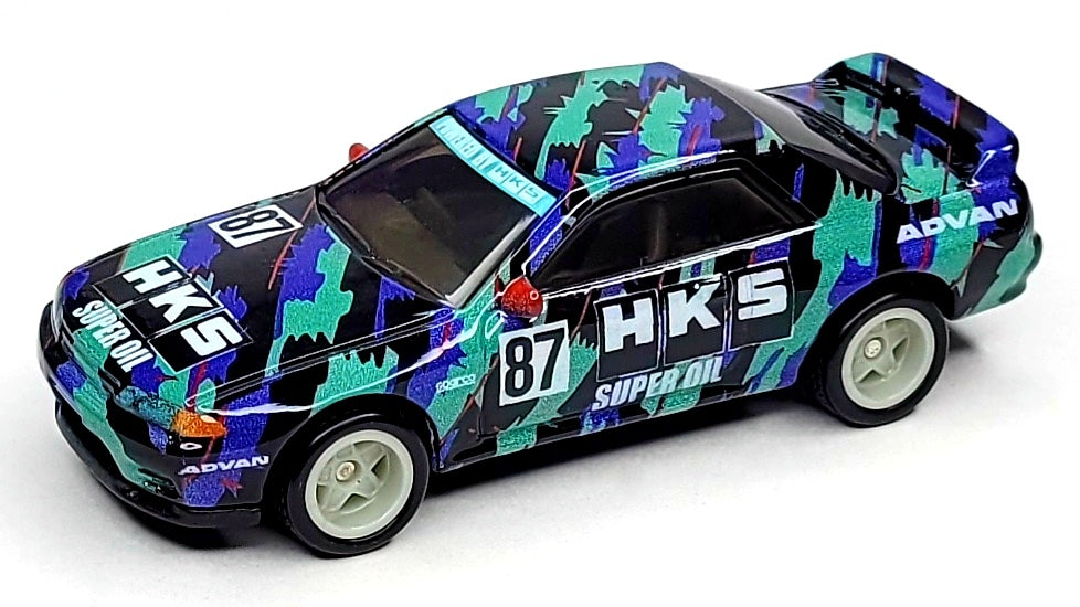 Hot Wheels Open Track Nissan Skyline GT-R R32 HKS Advan – J Toys Hobby