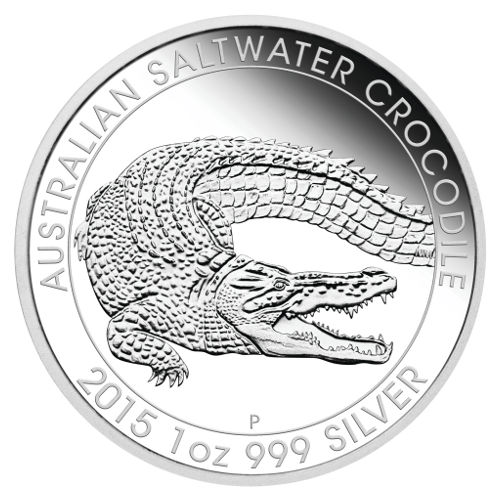 Buy 2015 Proof Silver Saltwater Crocodile Coins l JM Bullion™