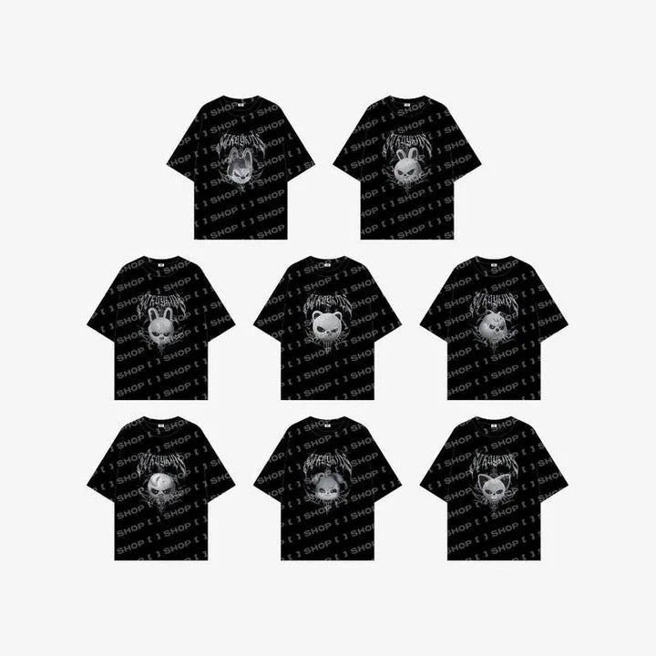 STRAY KIDS - EVIL SKZOO T-SHIRT (DOMINATE WORLD TOUR OFFICIAL MD
